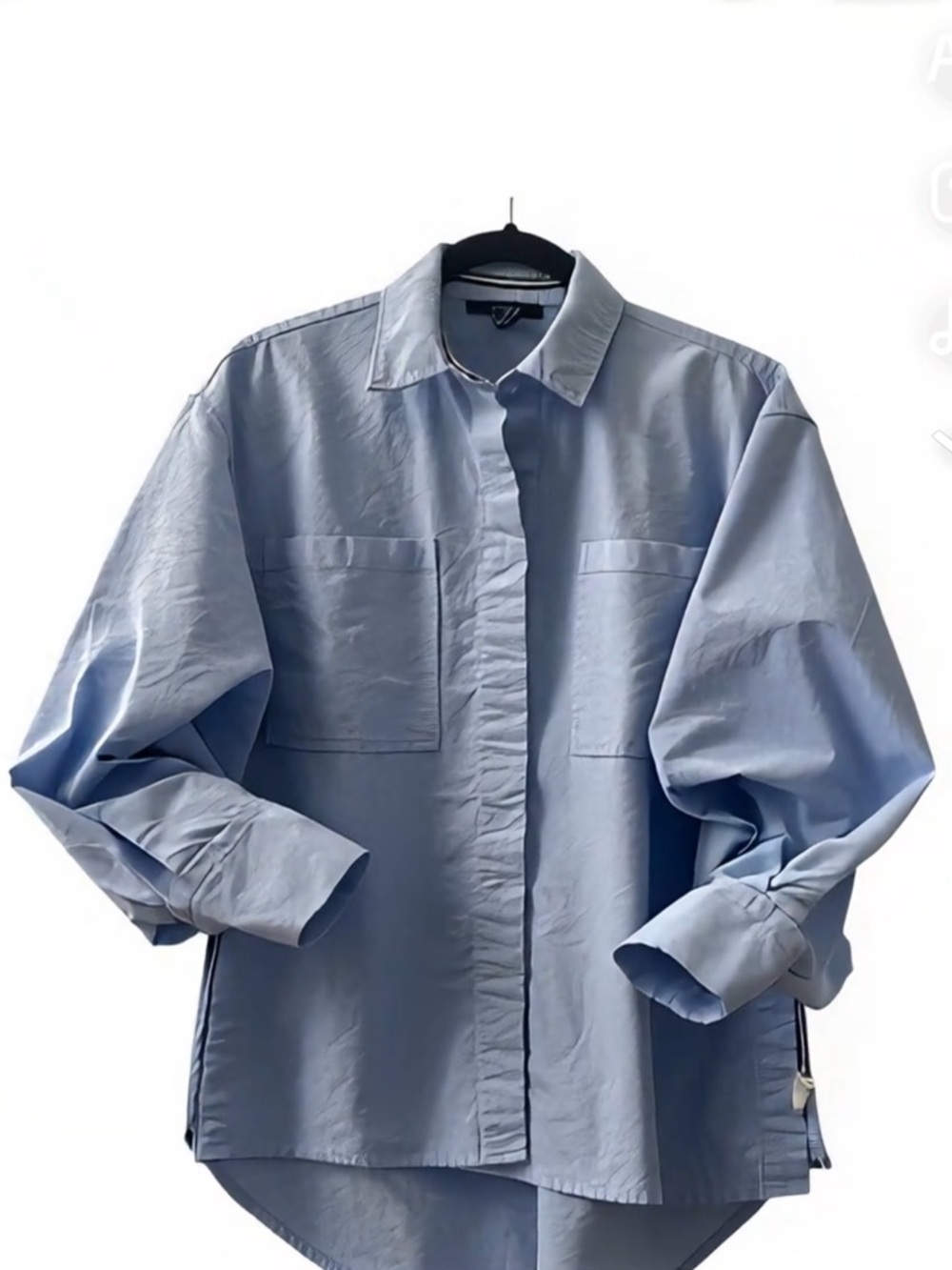 Forever 21 Light Blue Casual Button-Down Shirt